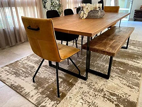 Glory Beige Gold Carpet (Rectangle)