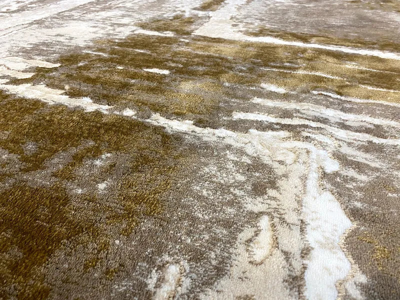 Glory Beige Gold Carpet (Rectangle)