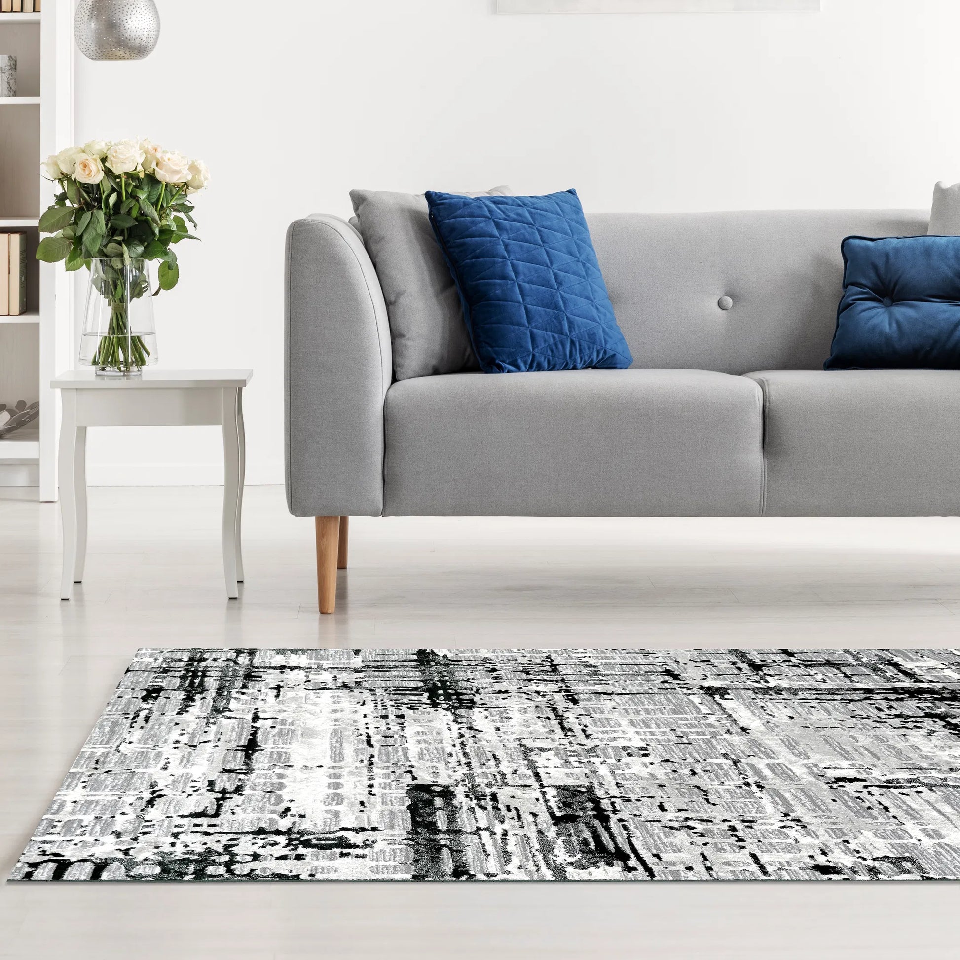 Piraeus Grey Green Carpet (Rectangle)