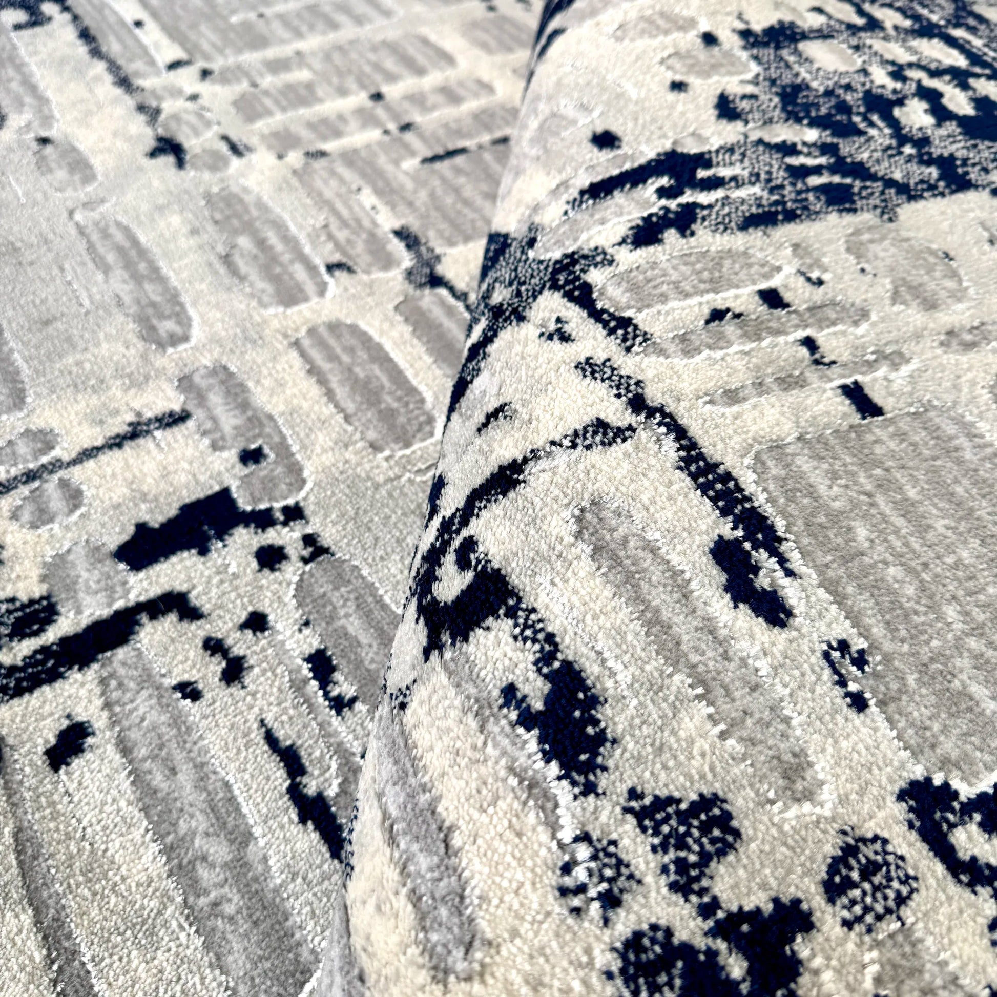 Pallas Grey Carpet (Rectangle)