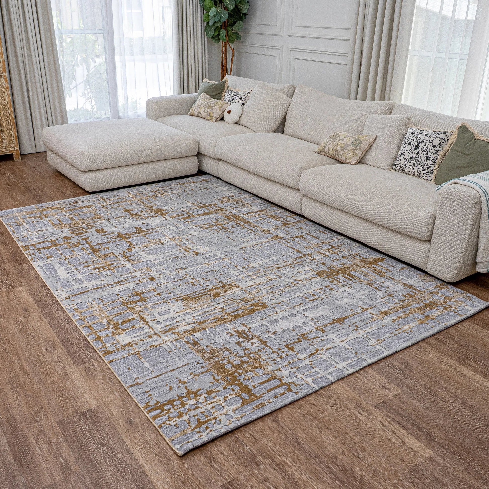 Pallas Grey Carpet (Runner)
