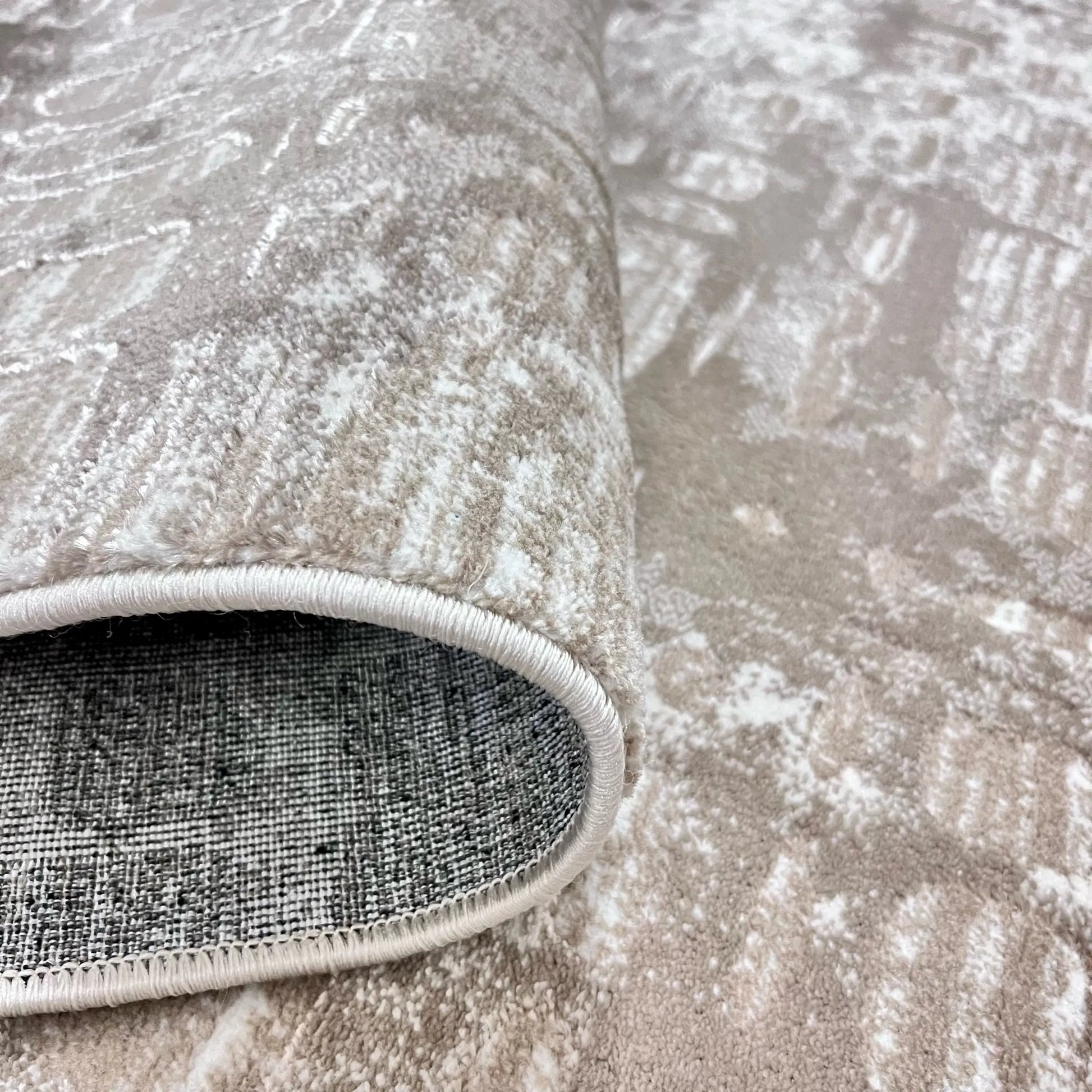 Larisa Beige Self Carpet (Rectangle)