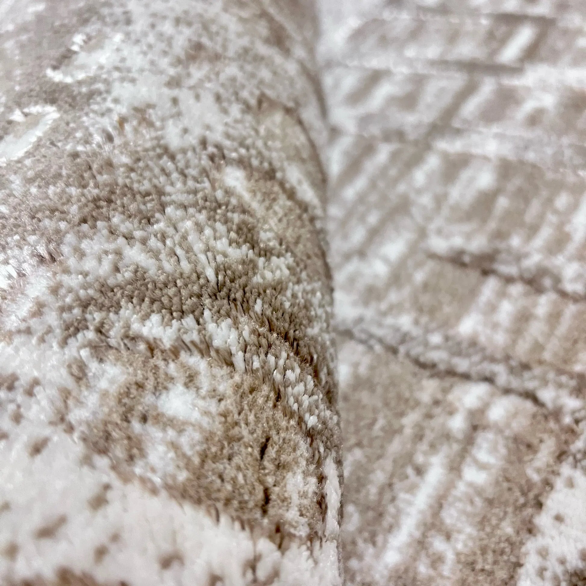 Larisa Beige Self Carpet (Rectangle)