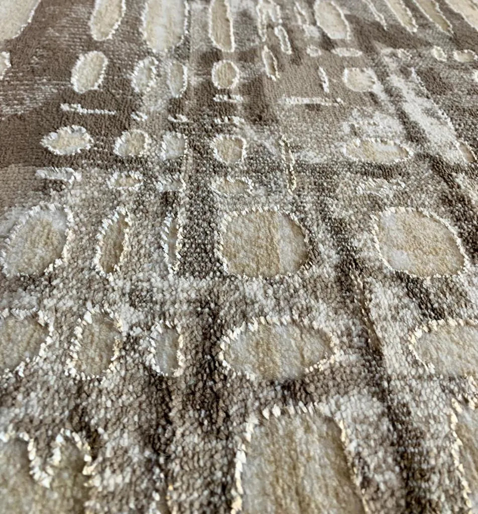 Patra Beige Brown Carpet (Rectangle)