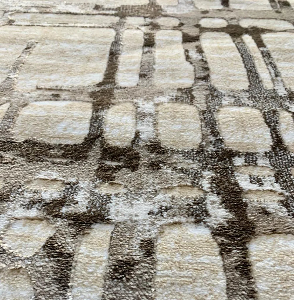 Patra Beige Brown Carpet (Rectangle)