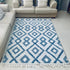 Gyfel Cream Blue Carpet (Rectangle)