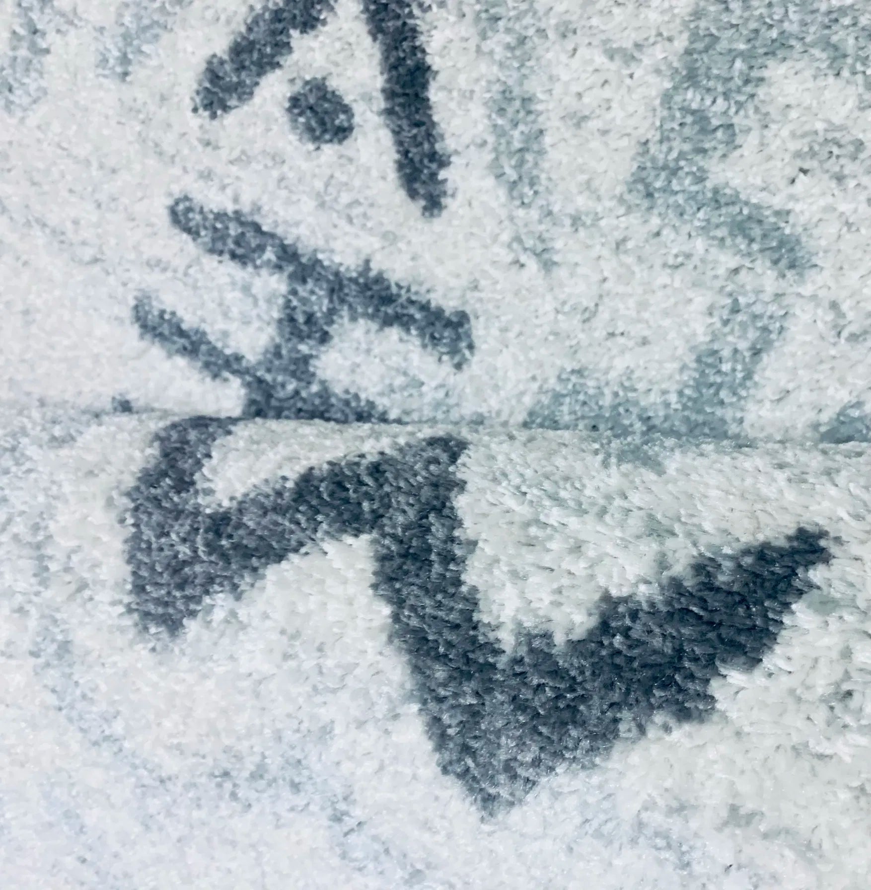 Galatsi Cream Grey Distressed Design Carpet (Runner)