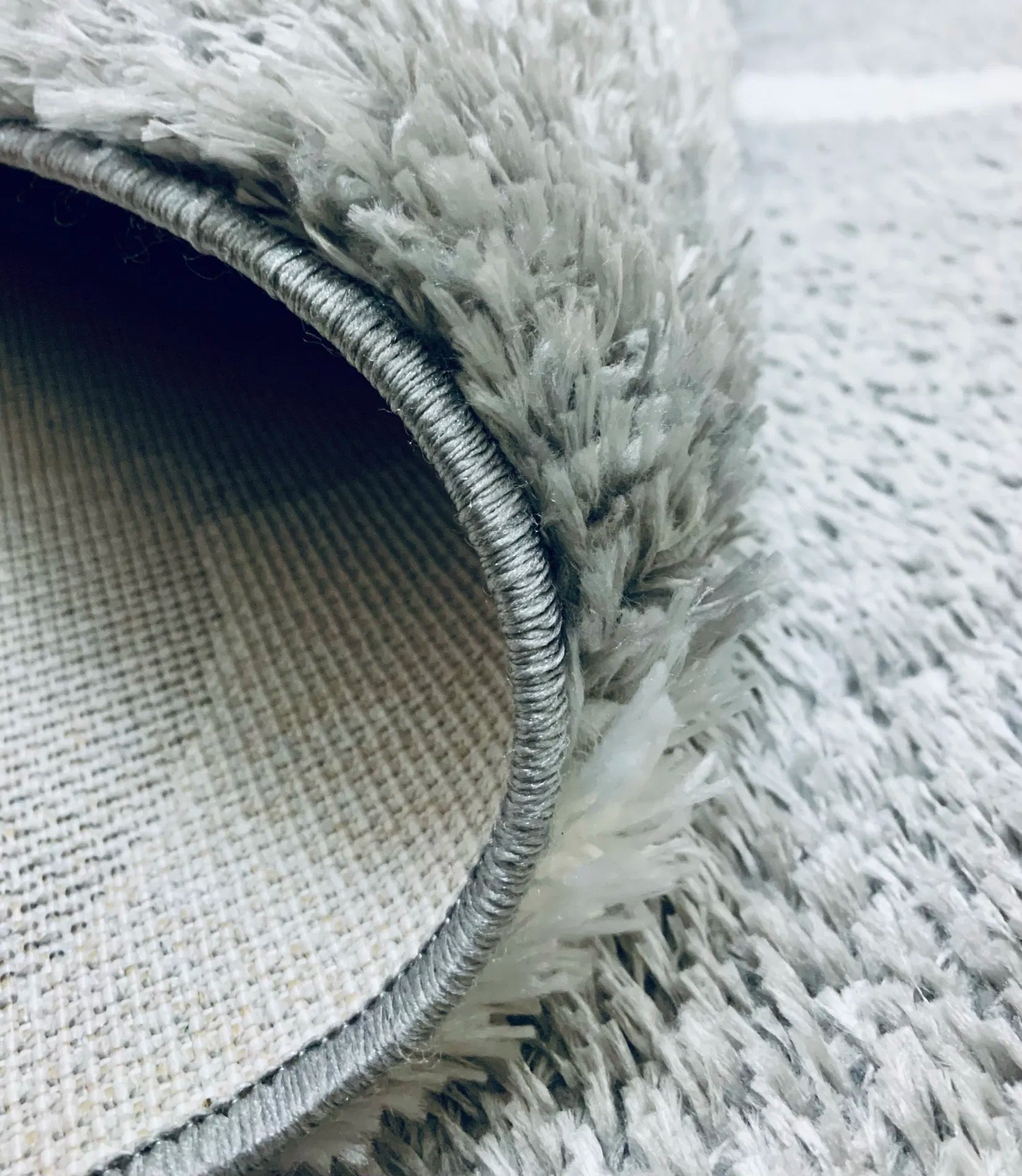Abas Grey Cream Carpet (Rectangle)
