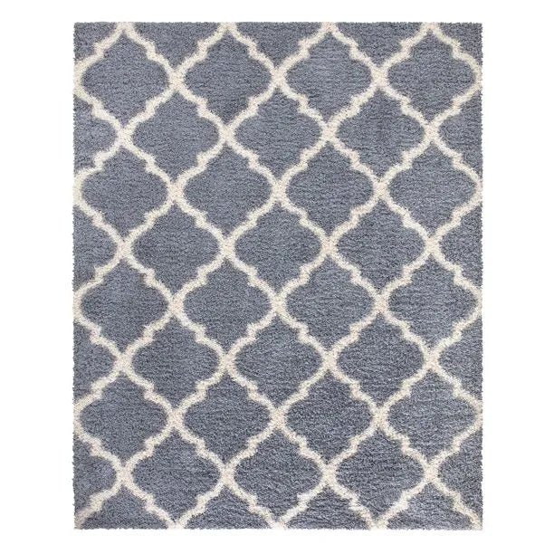 Abas Grey Cream Carpet (Rectangle)