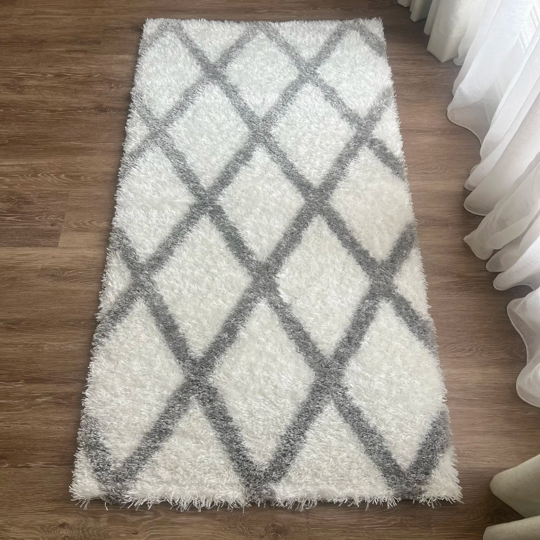 Katerini Cream Grey Carpet (Runner)