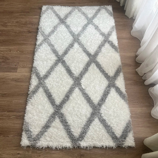 Katerini Cream Grey Carpet (Runner)