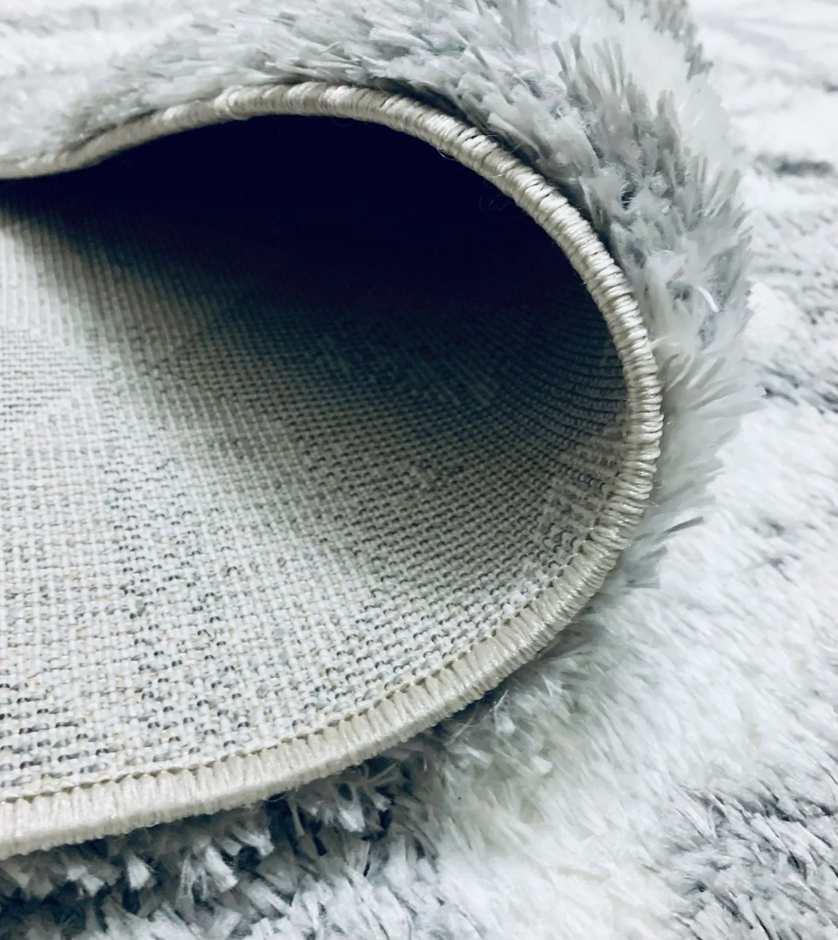 Fes White Grey Carpet (Rectangle)