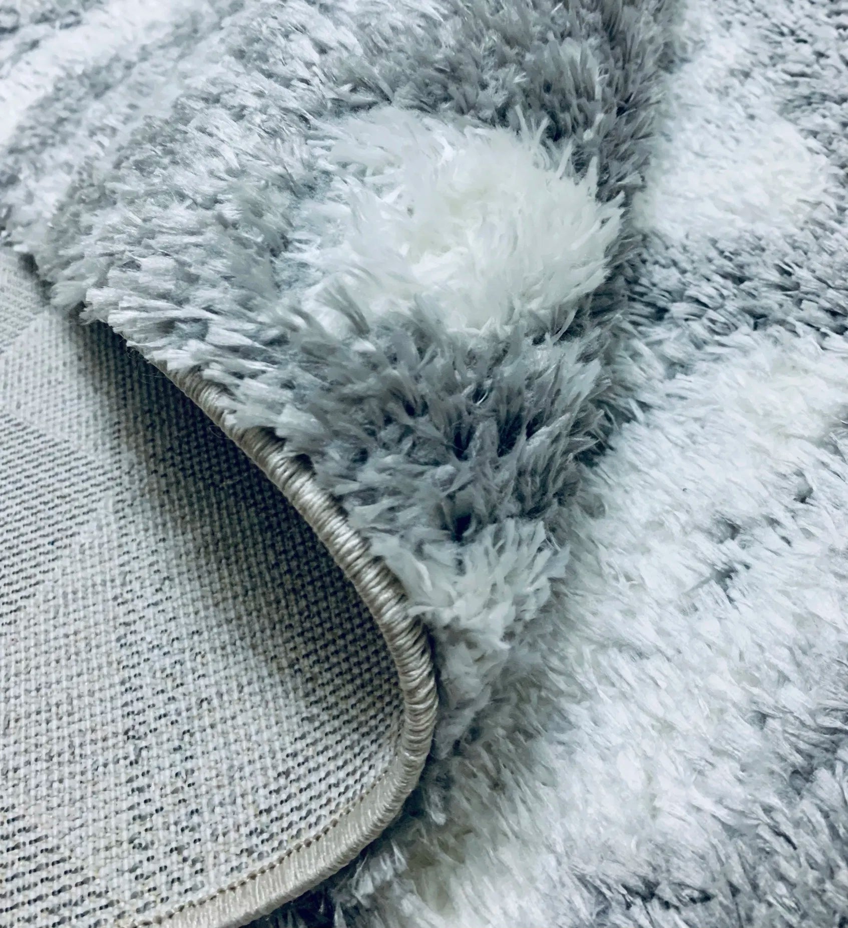 Fes White Grey Carpet (Runner)