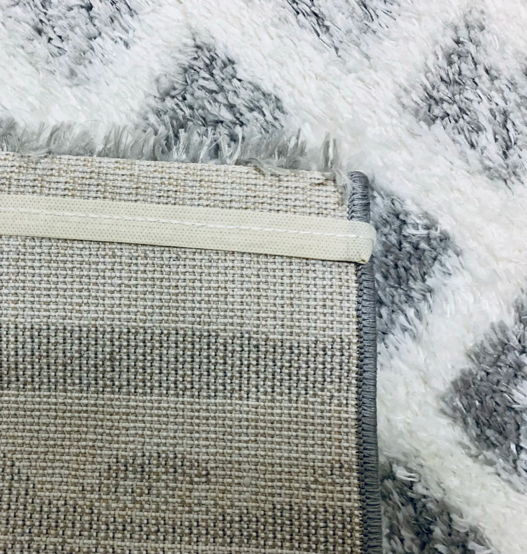 Tucan Grey Cream Carpet (Rectangle)