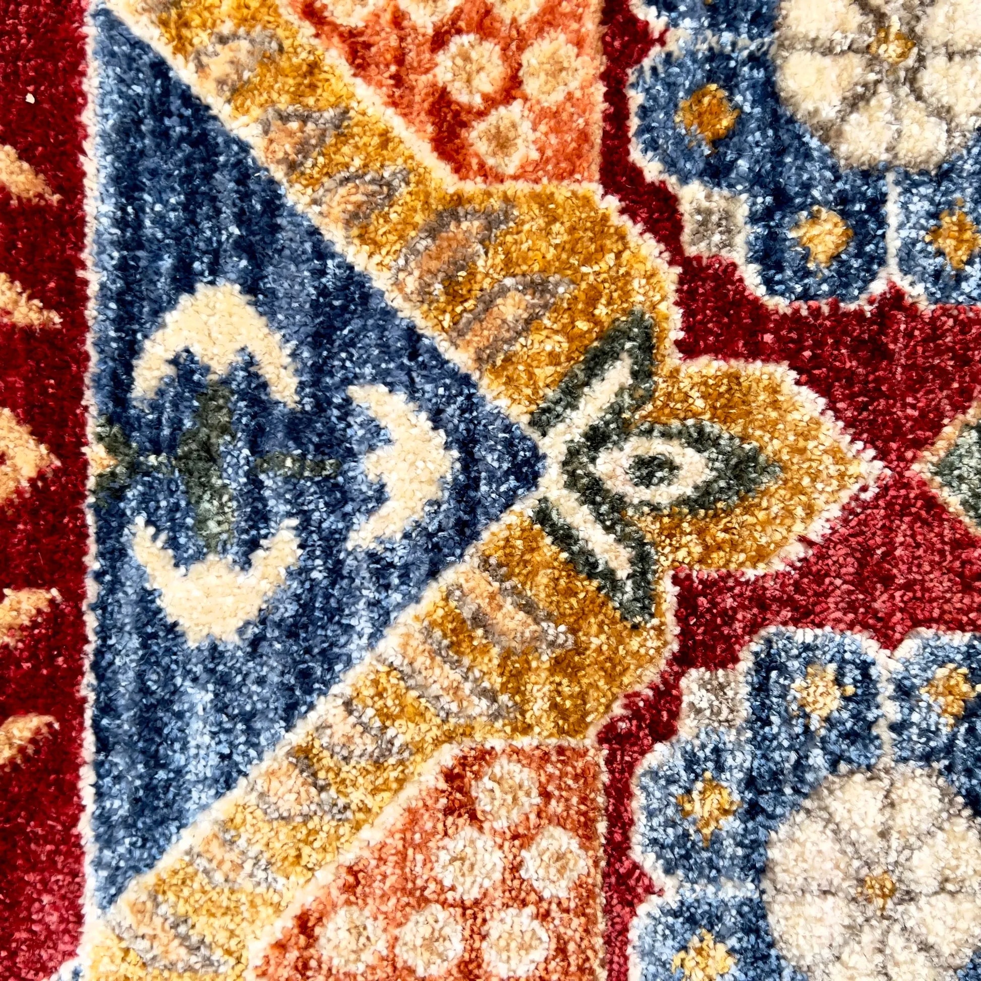 Agrinio Beige Red Carpet (Rectangle)