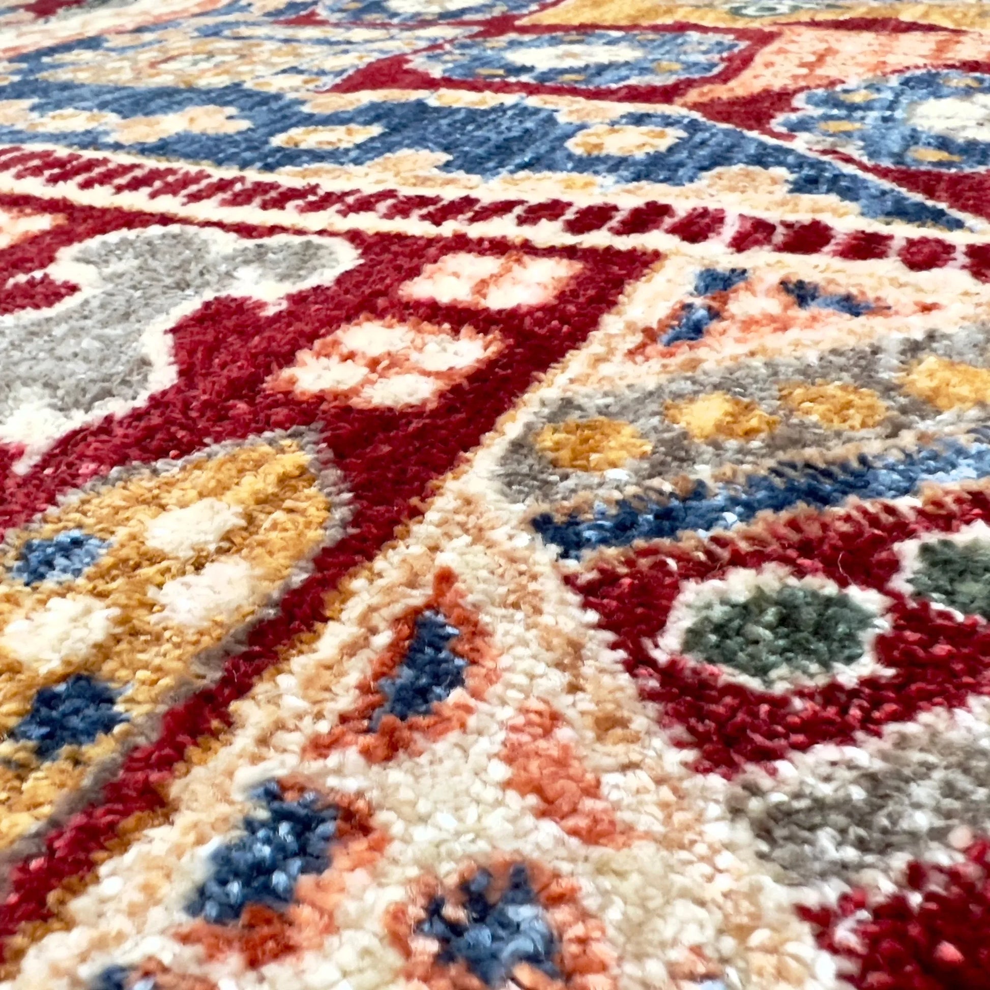 Agrinio Beige Red Carpet (Rectangle)