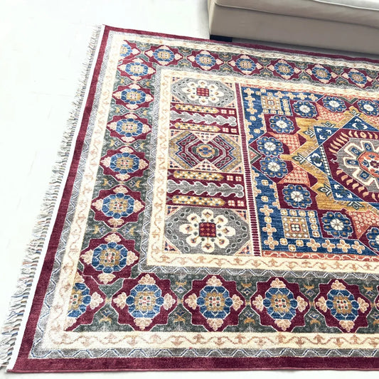 Agrinio Beige Red Carpet (Rectangle)