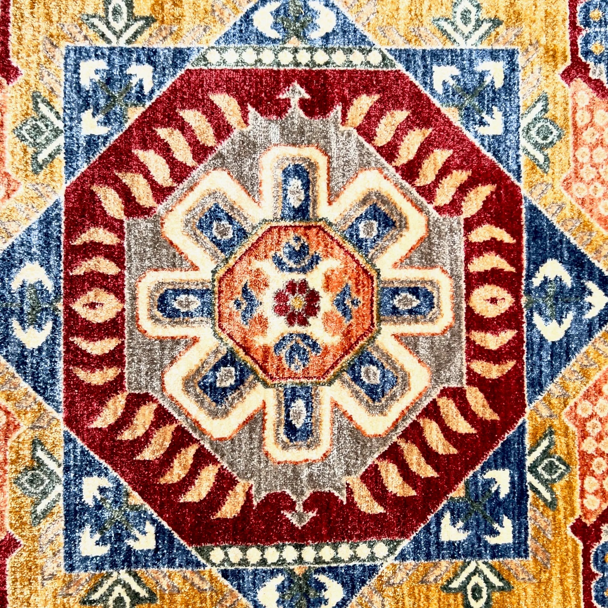 Agrinio Beige Red Carpet (Rectangle)