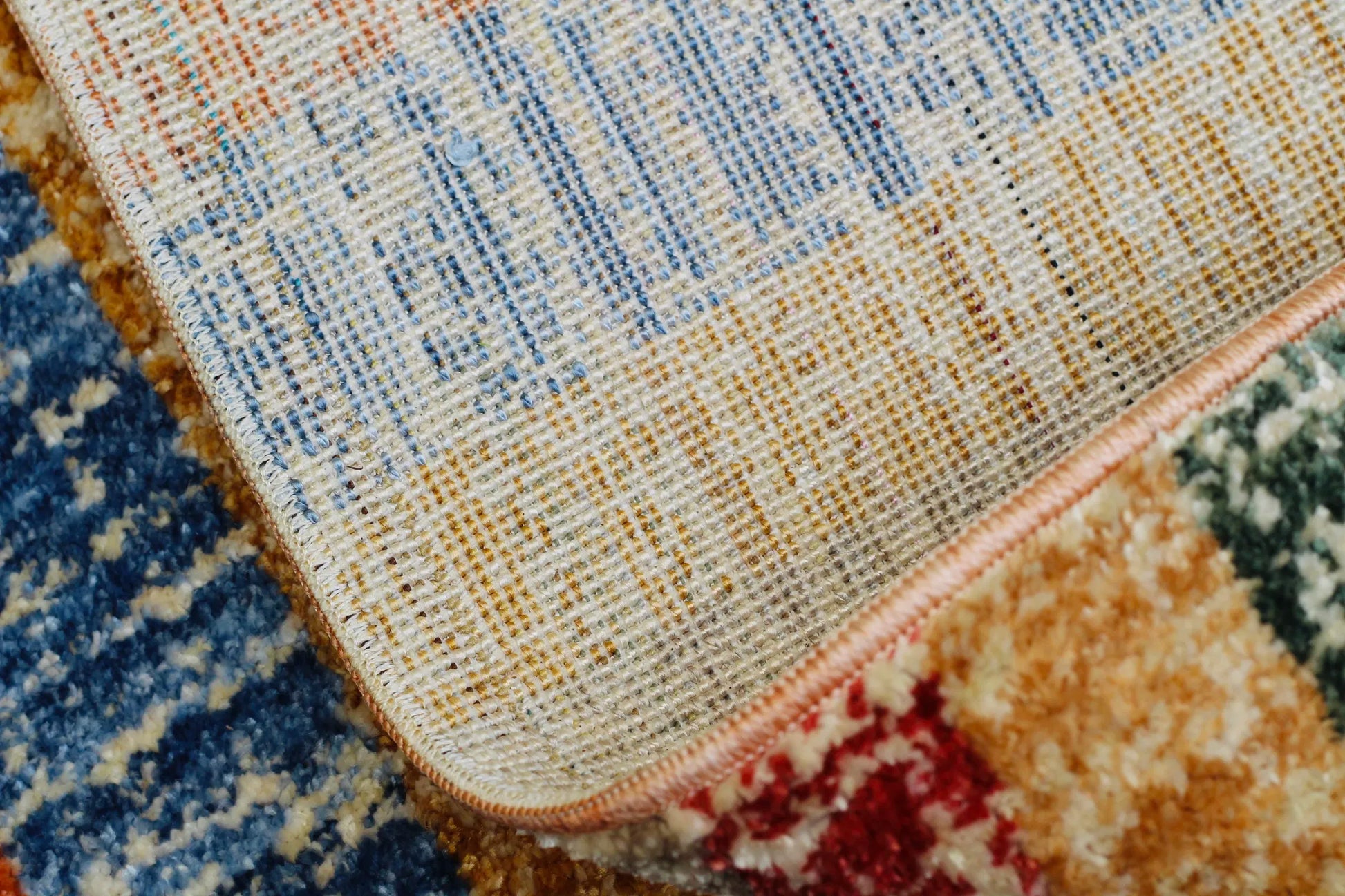 Gemini Multi-coloured Stripes Carpet (Rectangle)