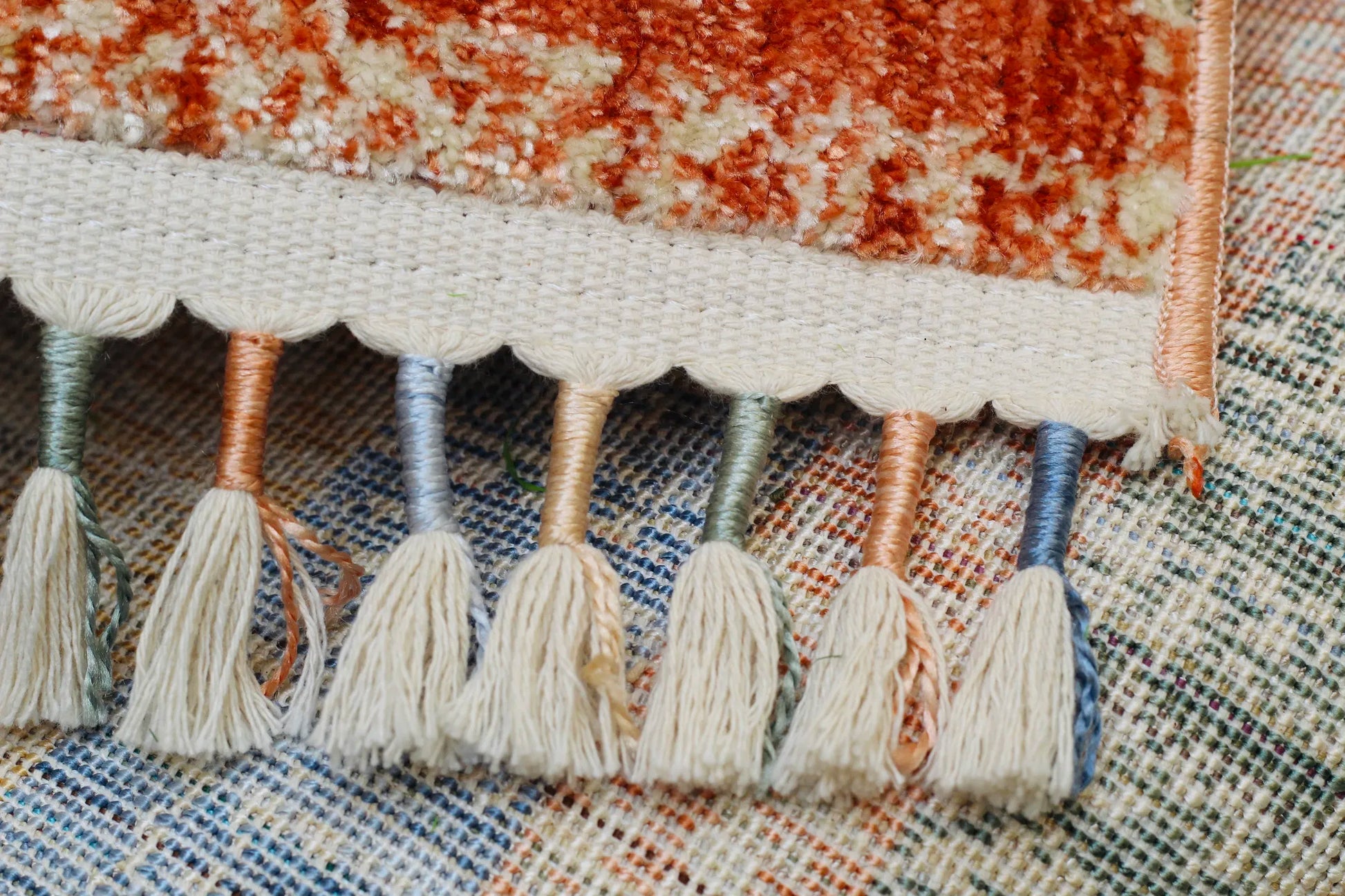 Gemini Multi-coloured Stripes Carpet (Rectangle)