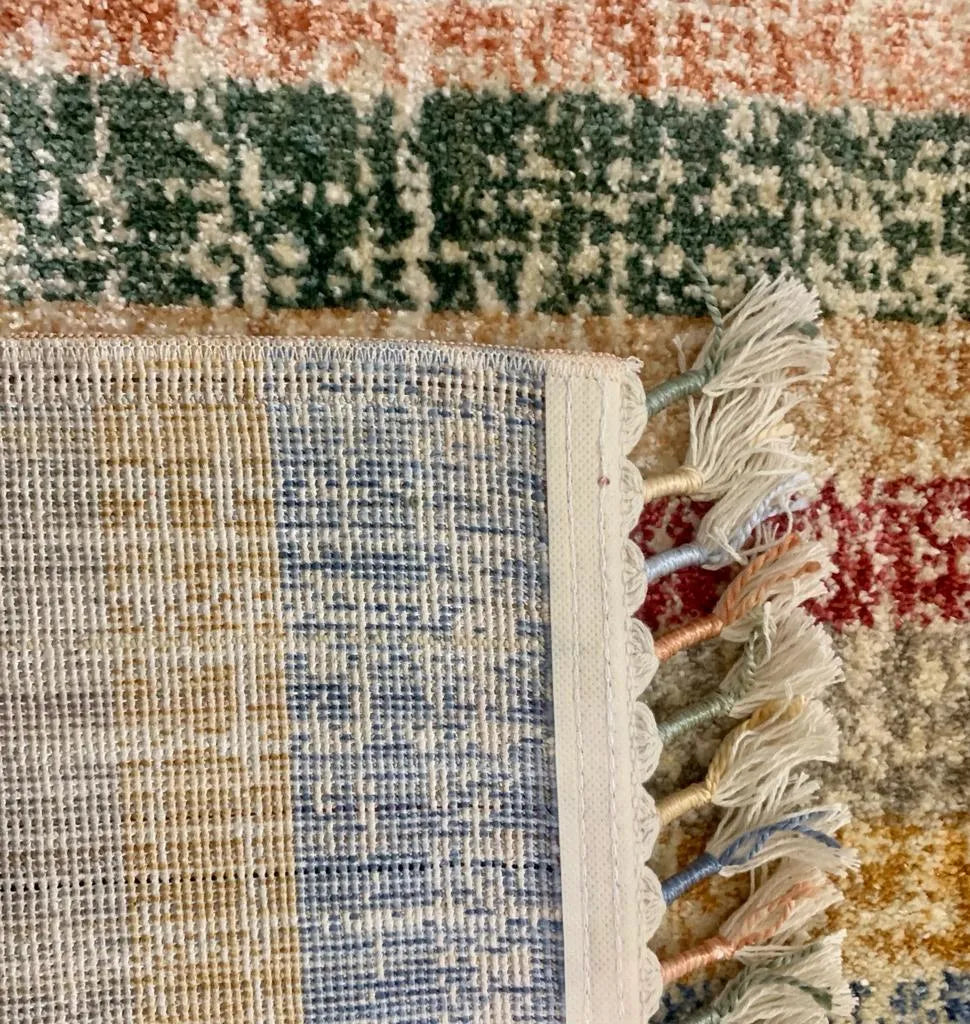 Gemini Multi-coloured Stripes Carpet (Rectangle)