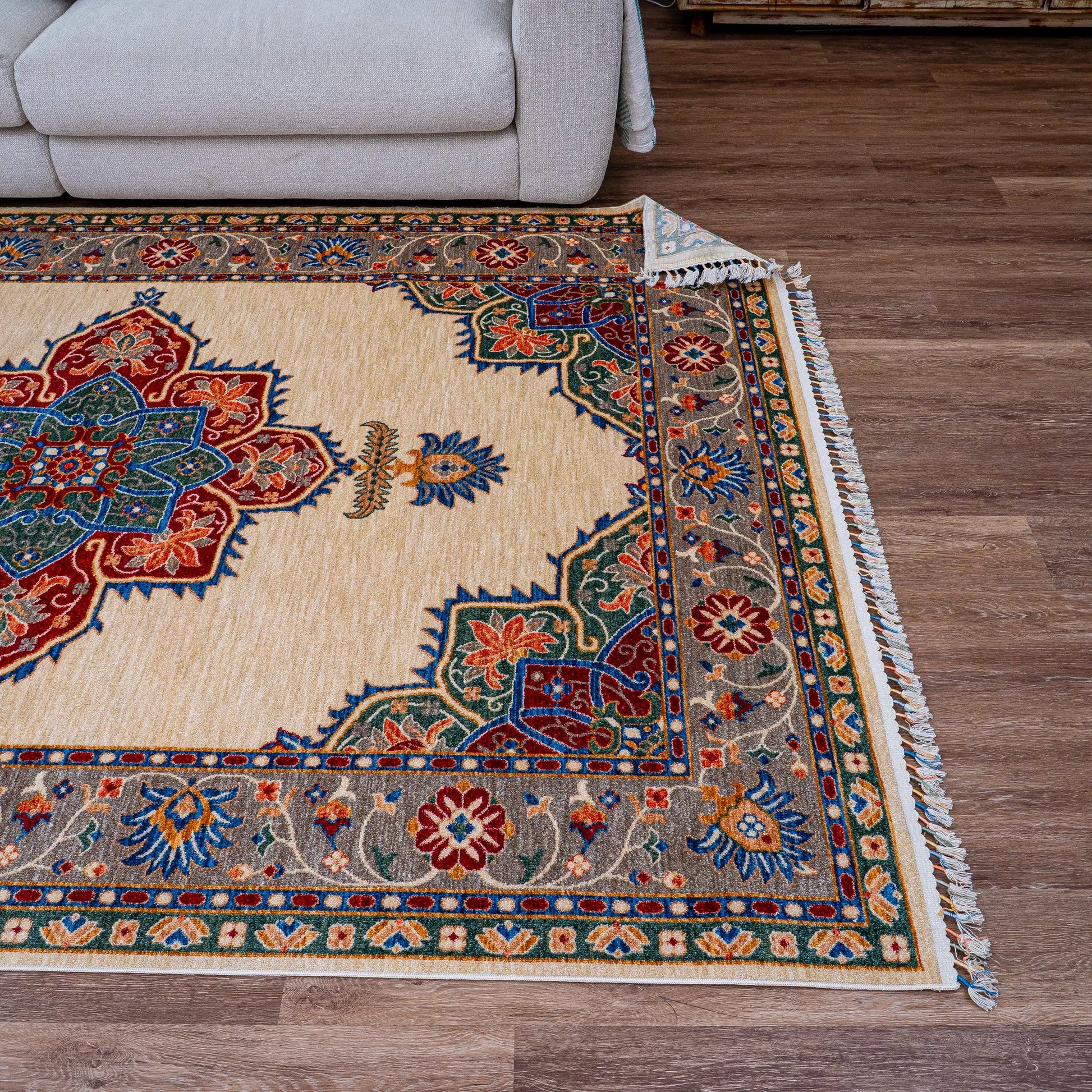 Lamia Beige Vizon Carpet (Rectangle)