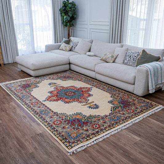 Lamia Beige Vizon Carpet (Rectangle)