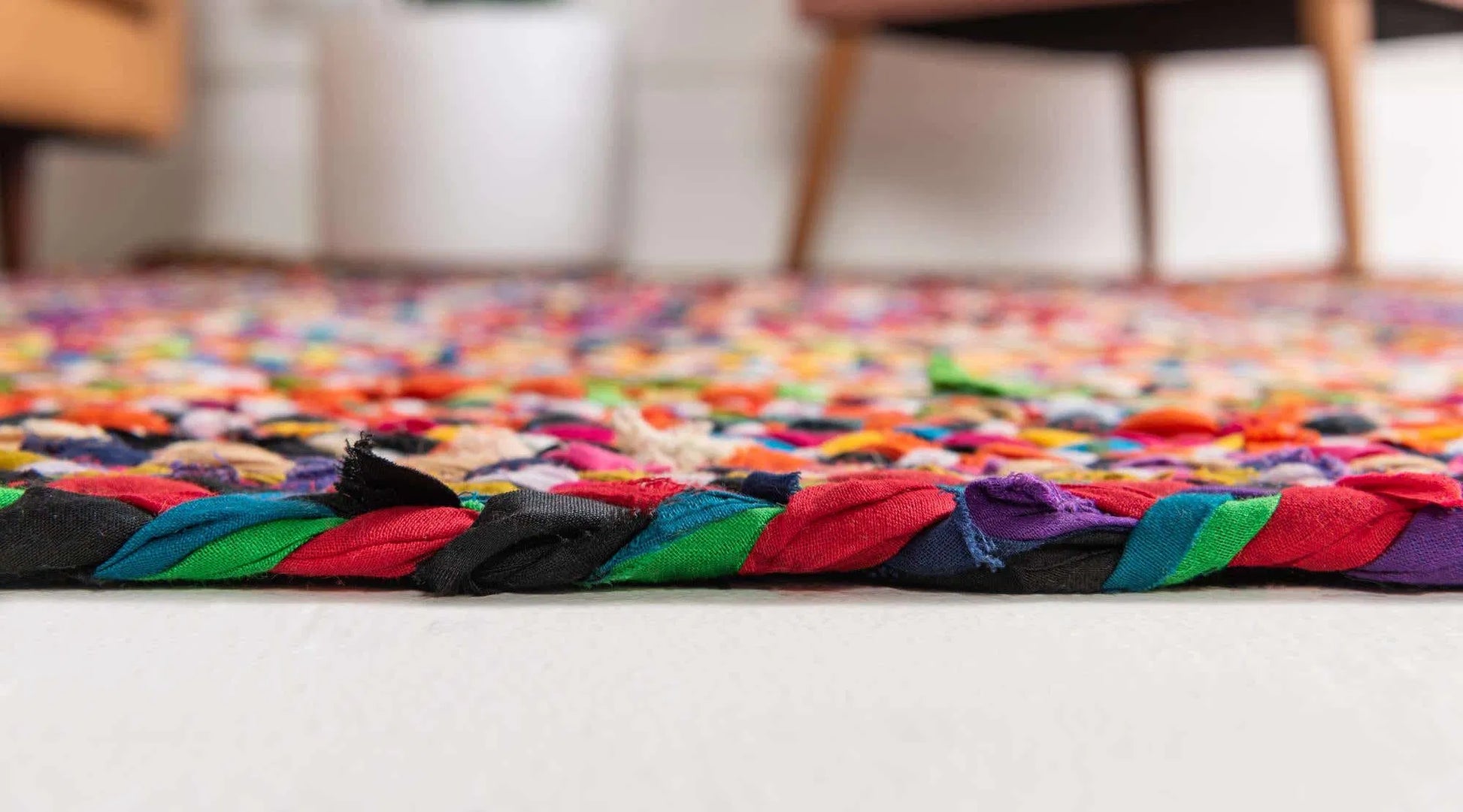 Farsala Multi-Coloured Carpet (Round)