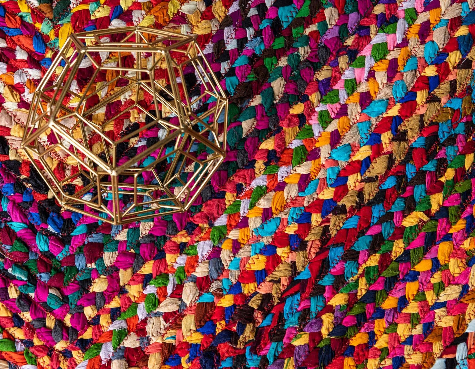 Farsala Multi-Coloured Carpet (Round)