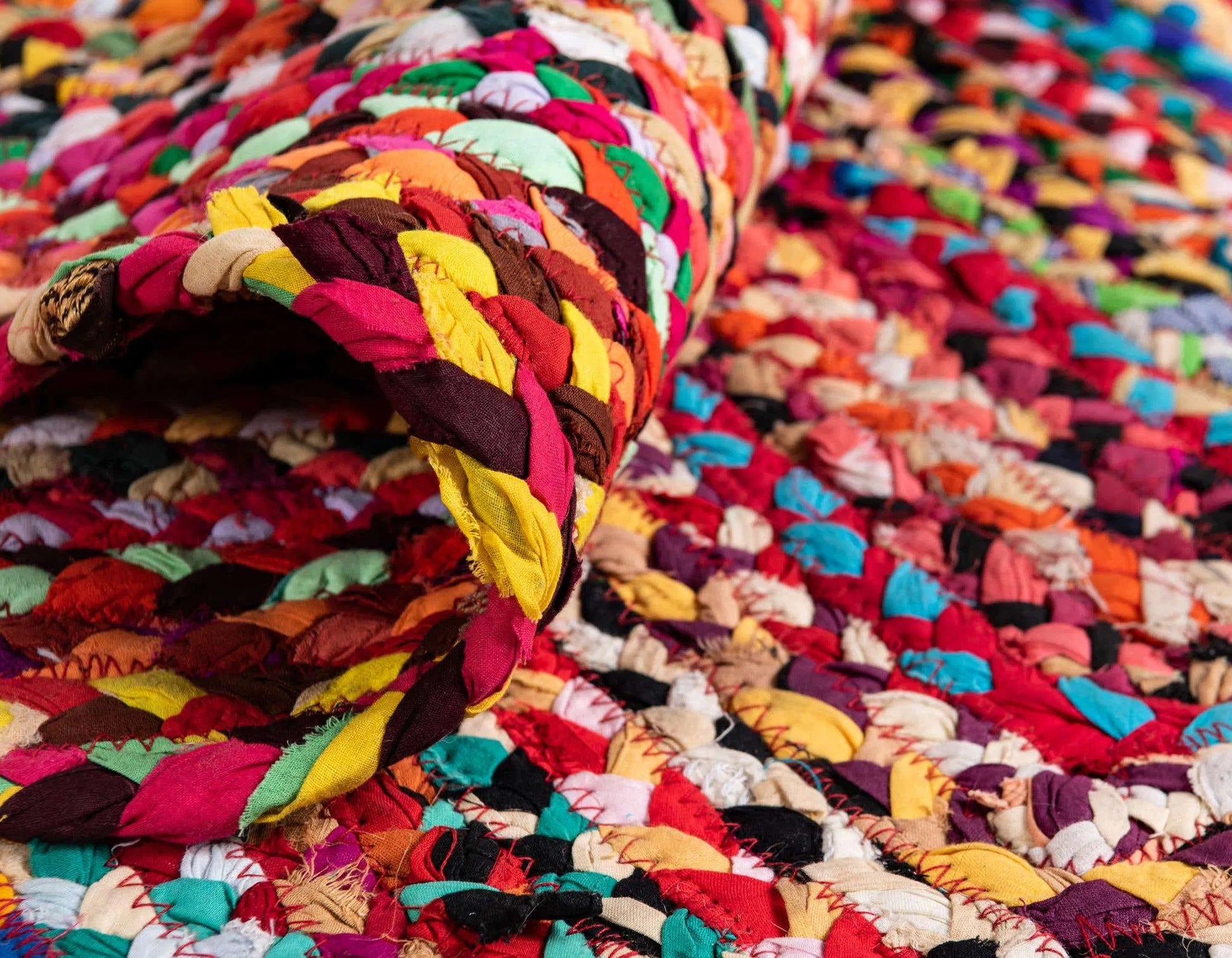 Farsala Multi-Coloured Carpet (Round)