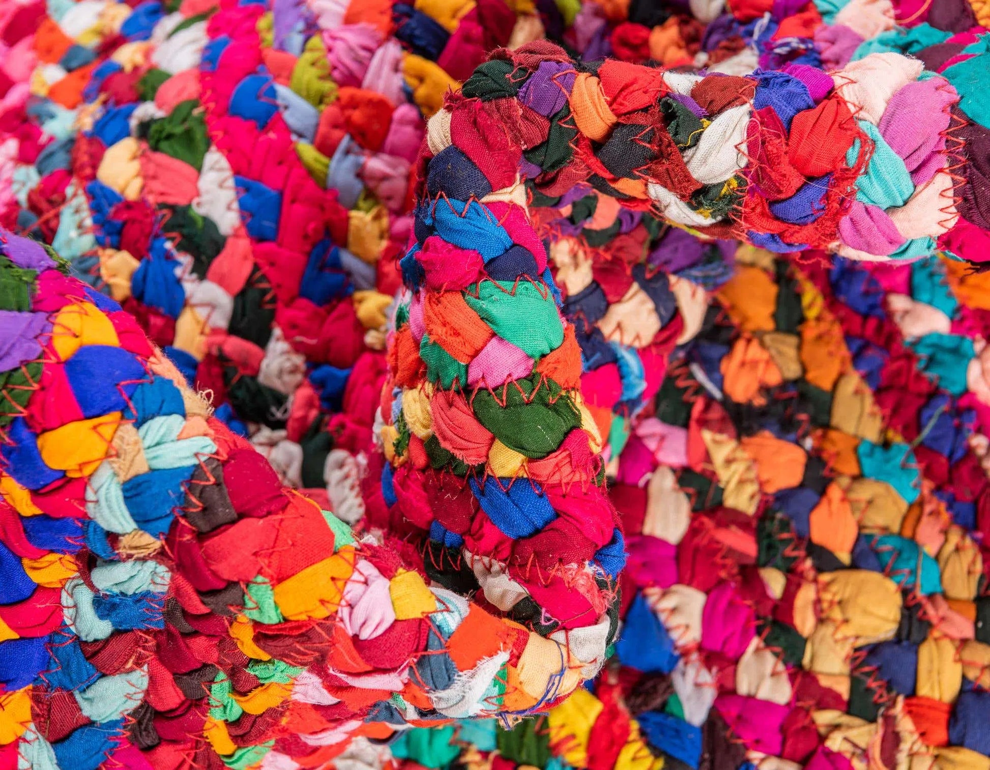 Farsala Multi-Coloured Carpet (Round)