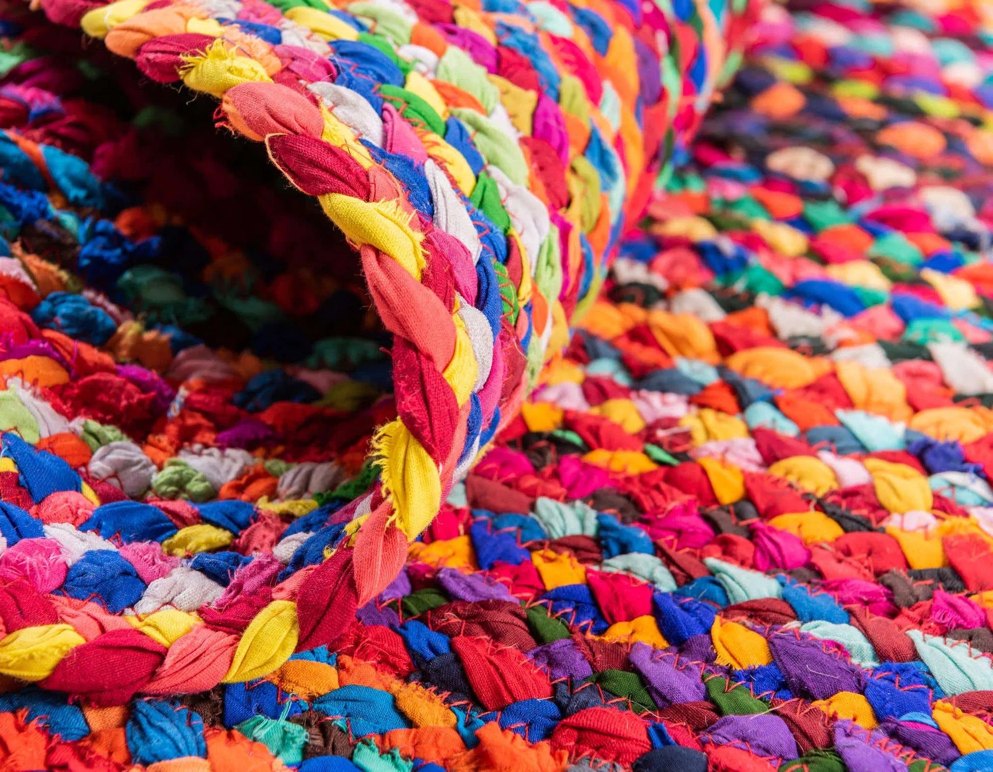 Farsala Multi-Coloured Carpet (Round)