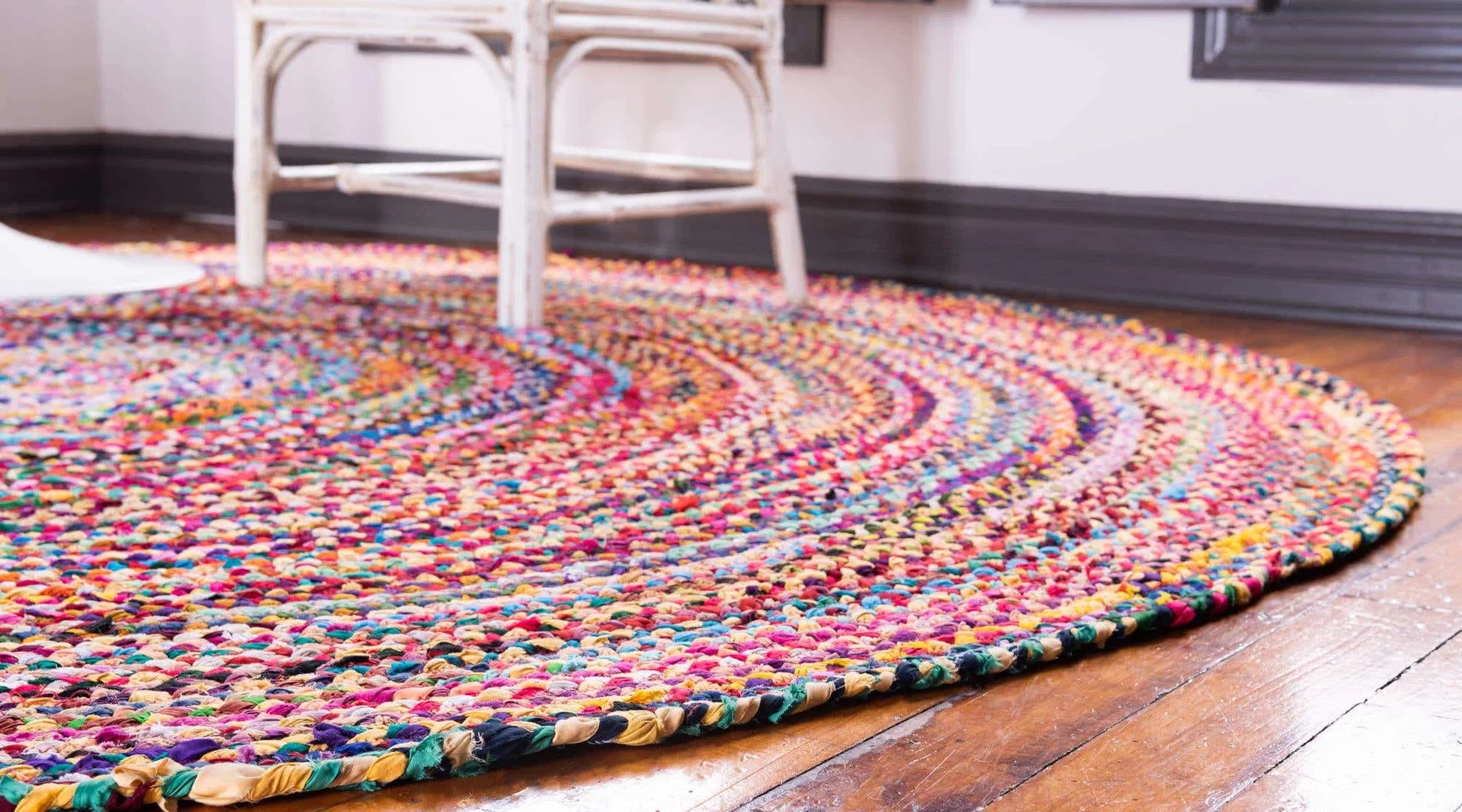 Farsala Multi-Coloured Carpet (Round)