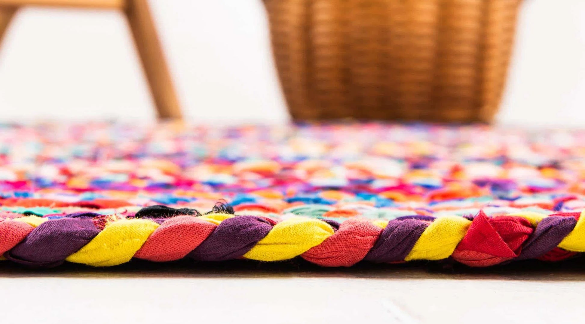 Farsala Multi-Coloured Carpet (Round)