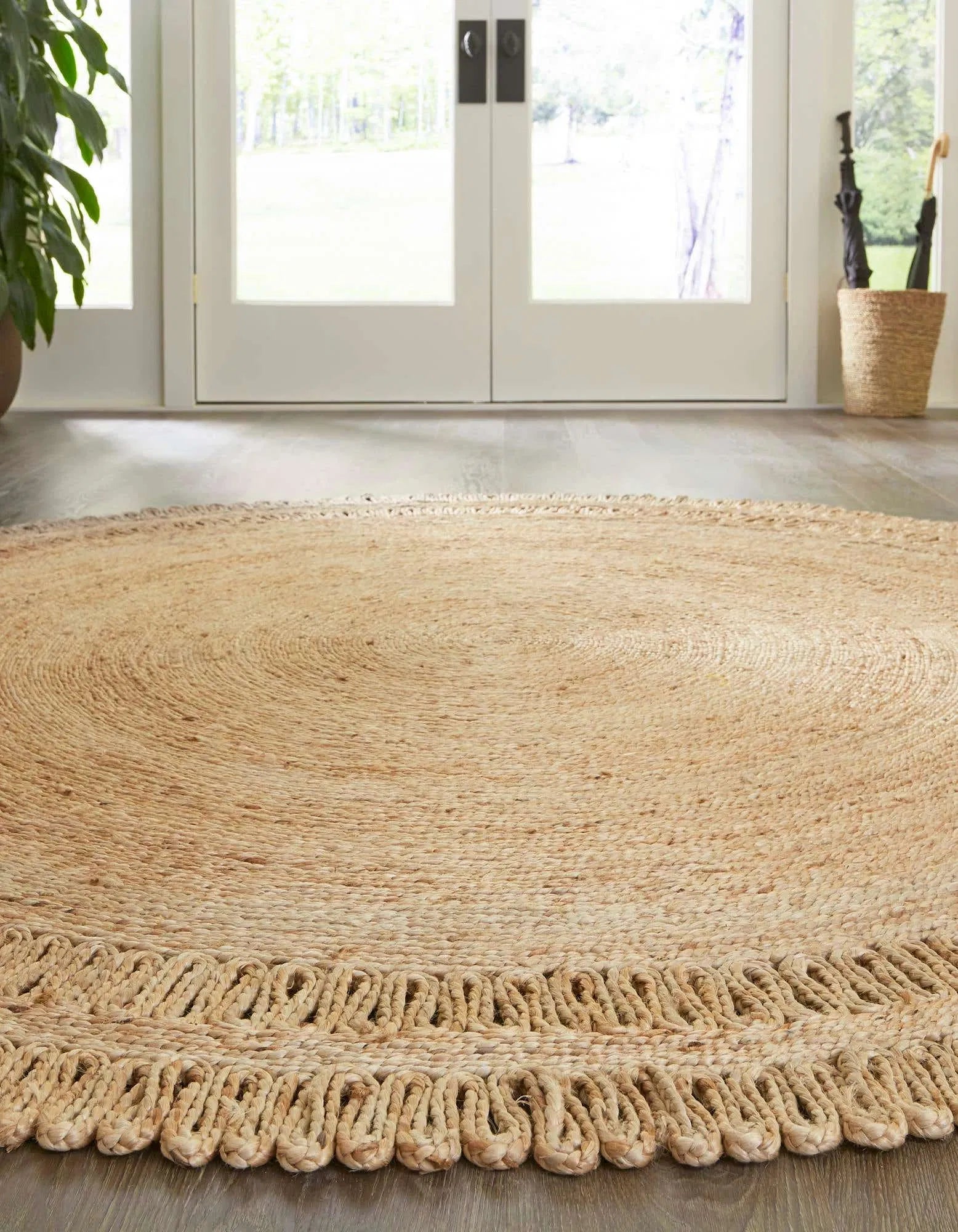 Kiato Natural Beige Carpet (Round)