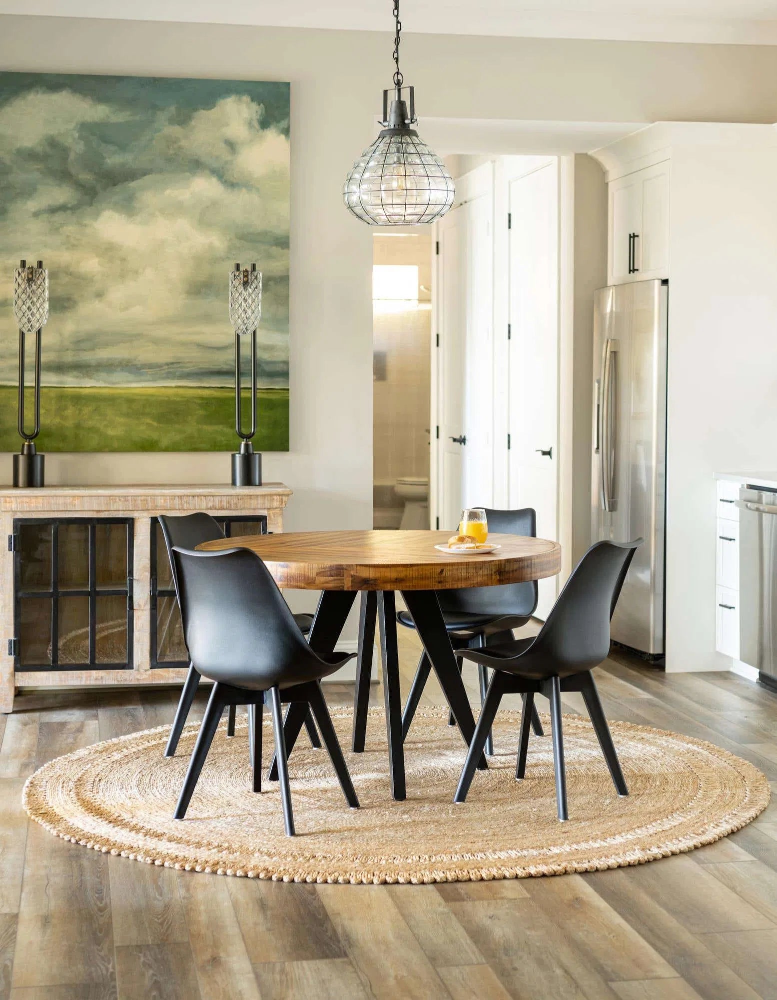 Kiato Natural Beige Carpet (Round)