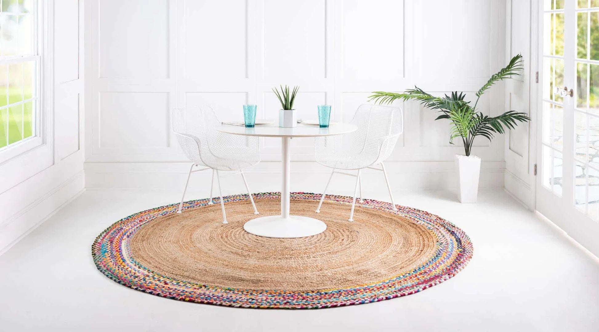 Chrys Multi-Coloured Carpet (Round)