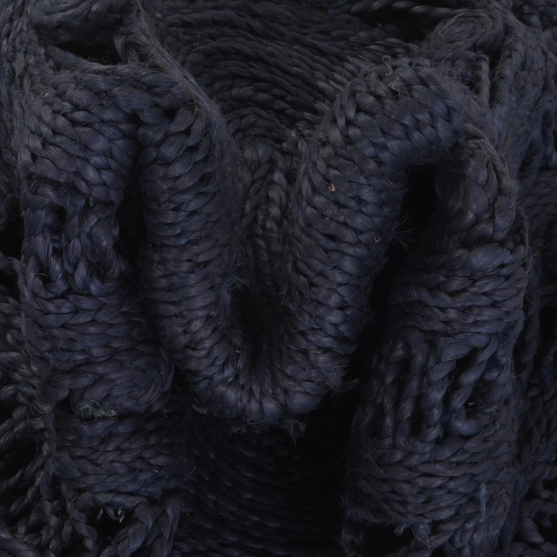 Almyros Navy Blue Carpet (Round)