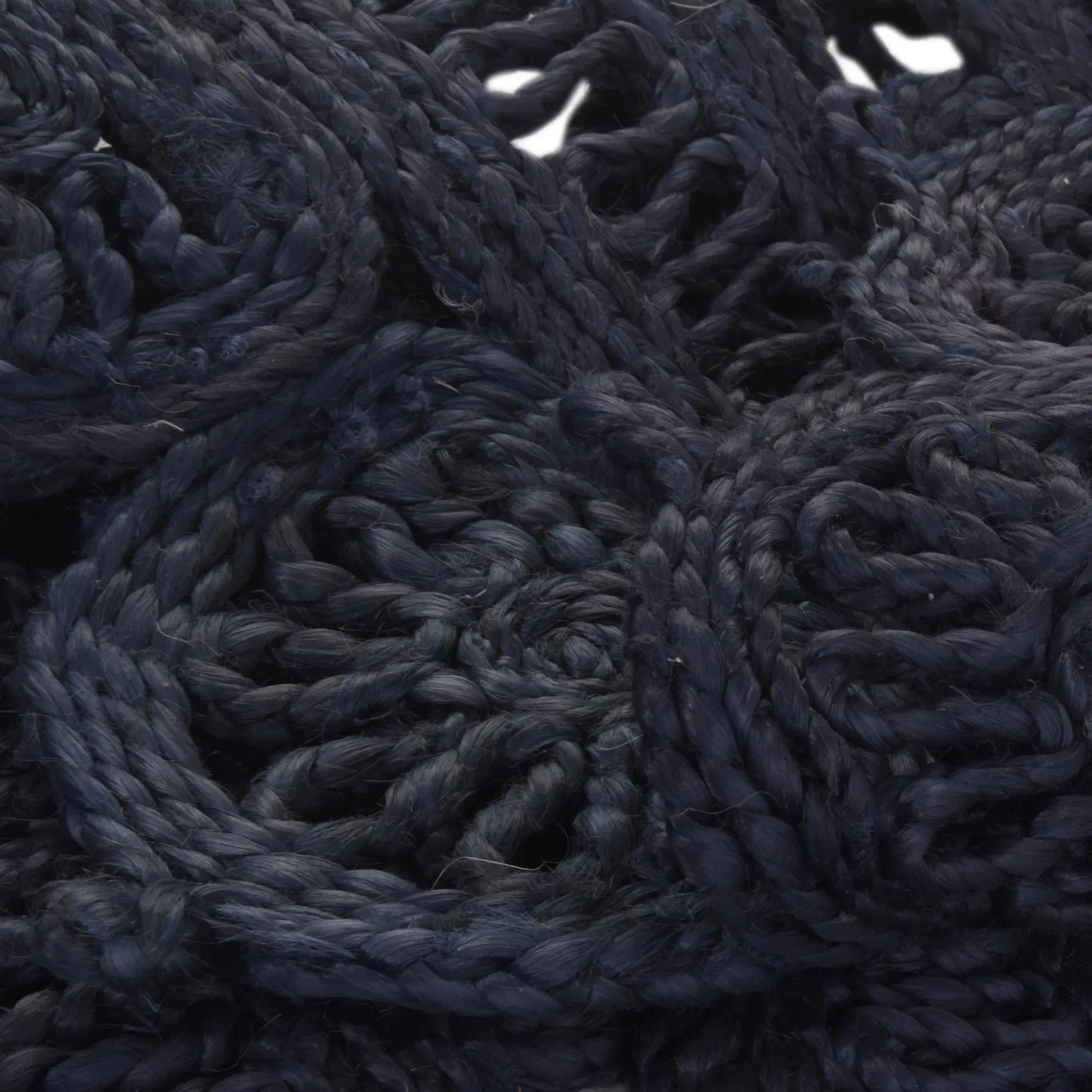 Almyros Navy Blue Carpet (Round)