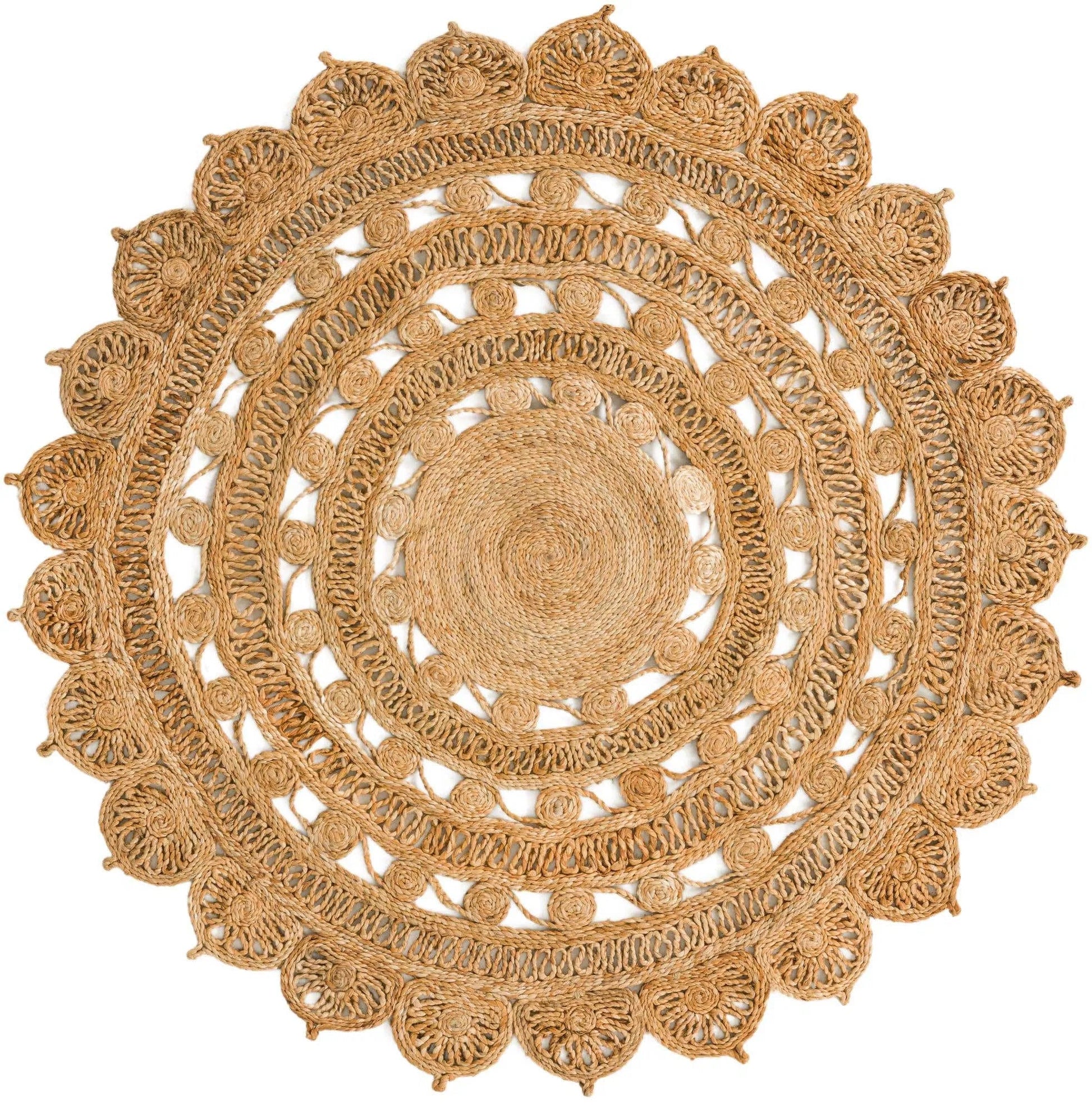 Anatoli Natural Beige Carpet (Round)