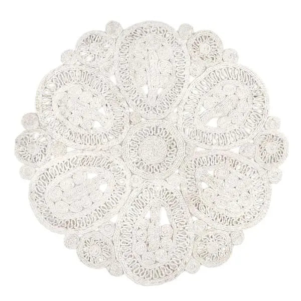 Koufalia White Carpet (Round)