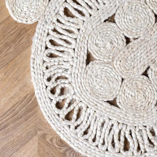 Koufalia White Carpet (Round)