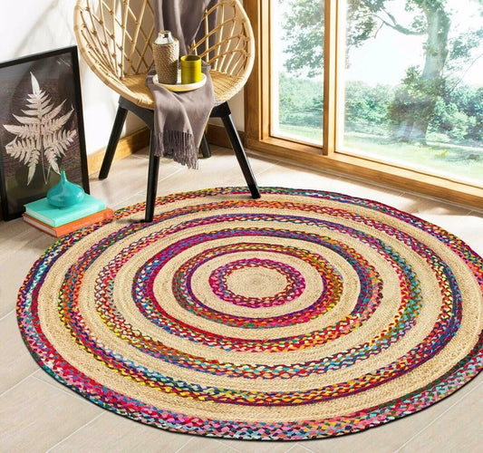 Sindos Multi-Coloured Carpet (Round)