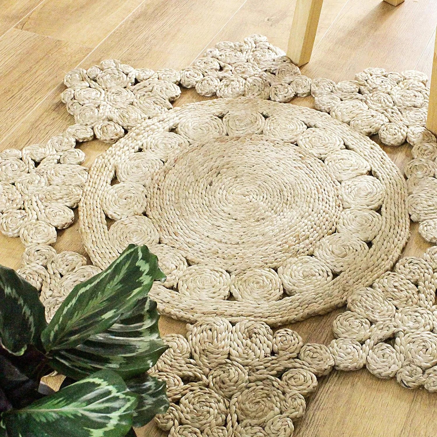 Kalymnos Natural Beige Carpet (Round)