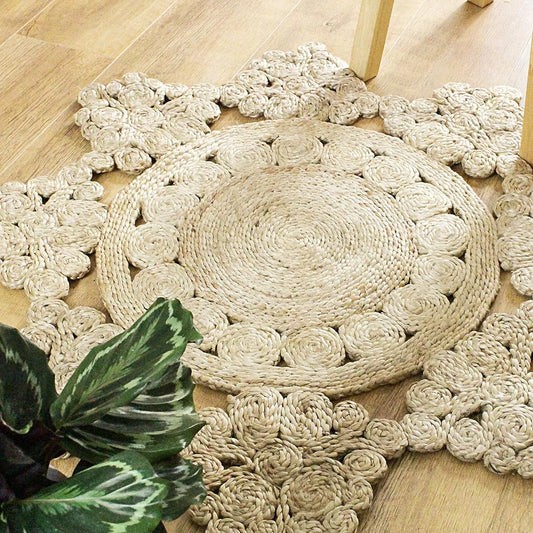 Kalymnos Natural Beige Carpet (Round)