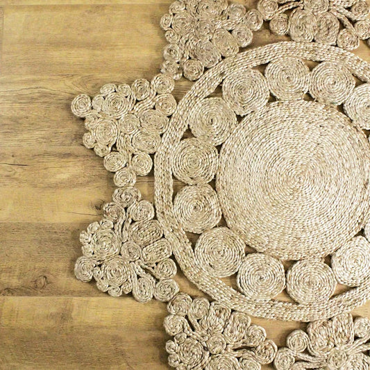 Kalymnos Natural Beige Carpet (Round)