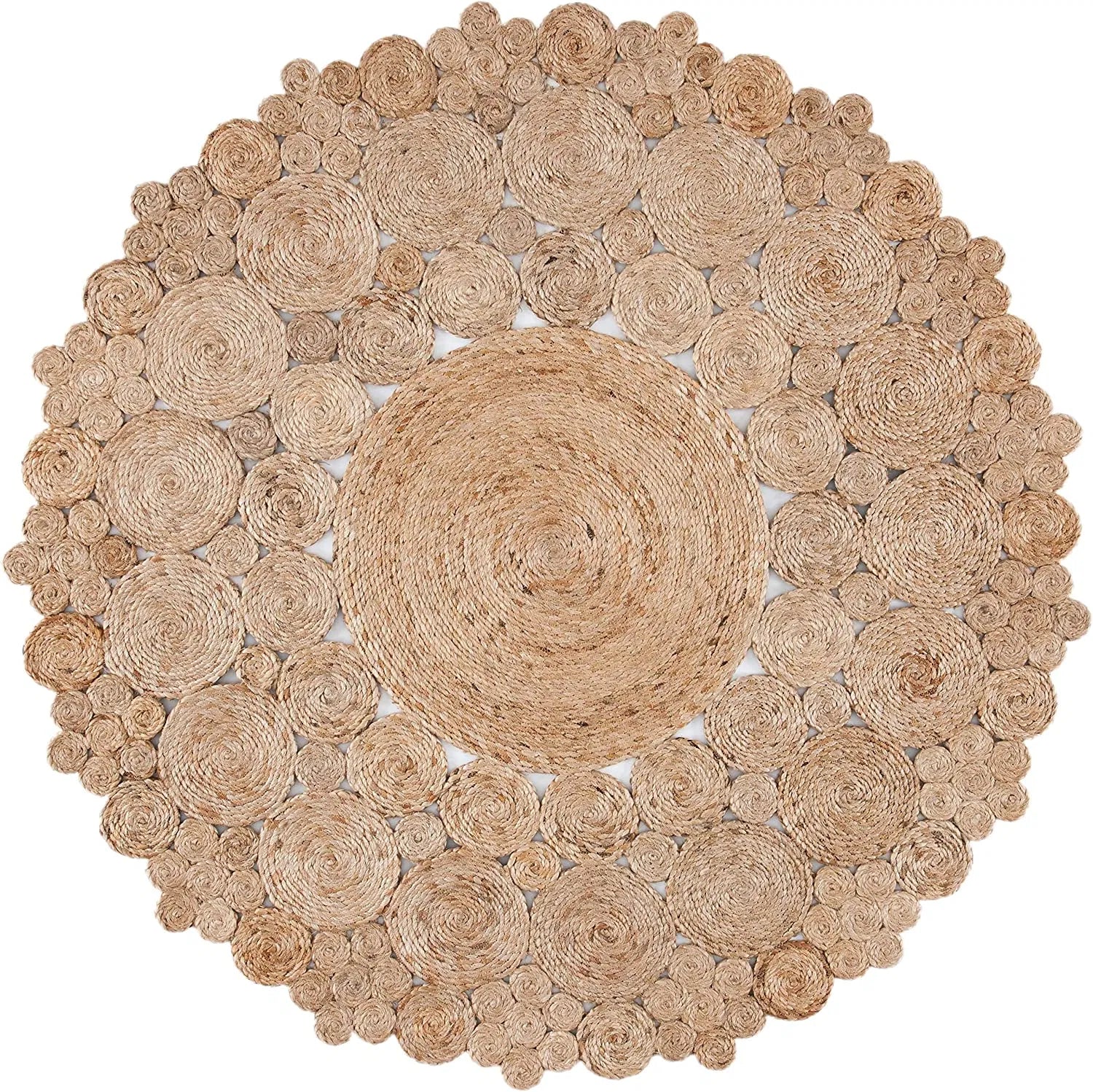 Ermo Natural Beige Carpet (Round)
