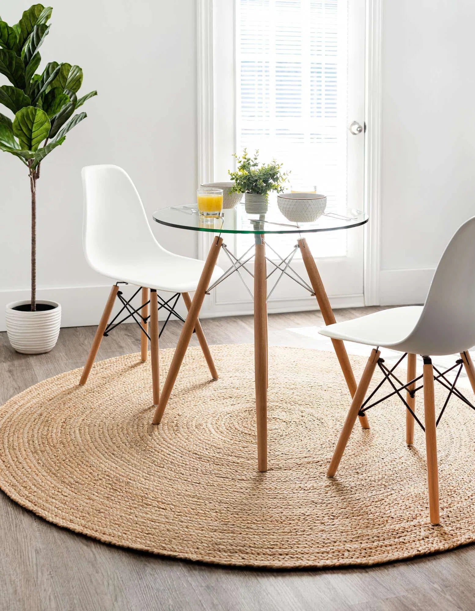 Diavata Natural Beige Carpet (Round)