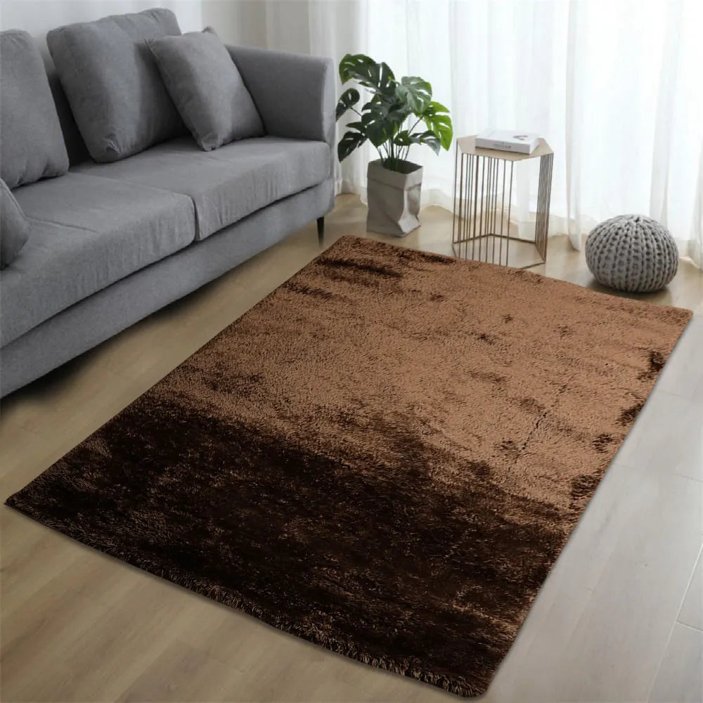 Fluffy Brown Carpet (Rectangle)