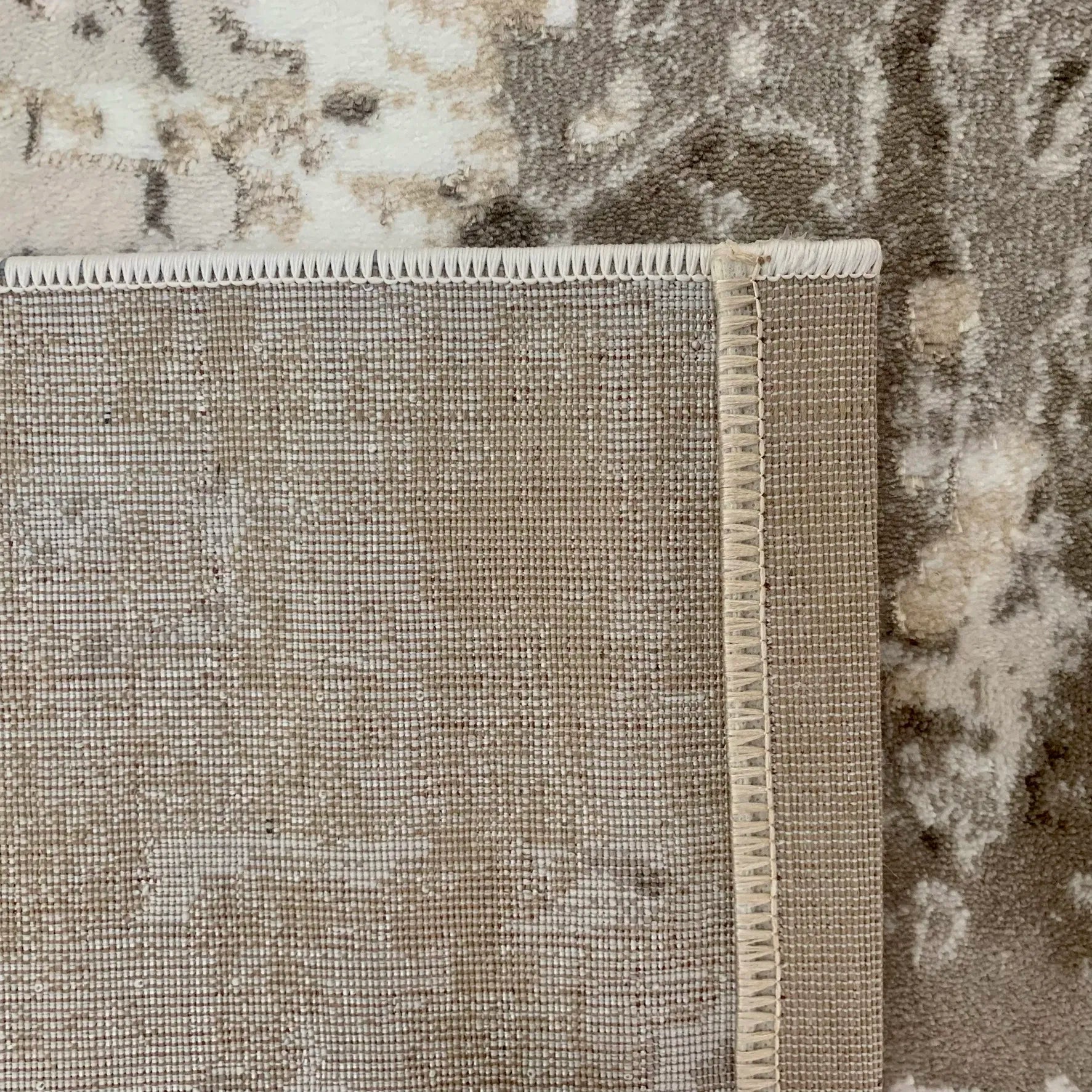 Prico Beige Cream Carpet (Rectangle)